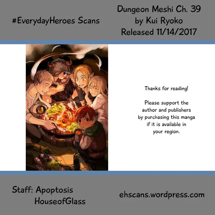 Delicious in Dungeon Chapter 39 image 19_optimized
